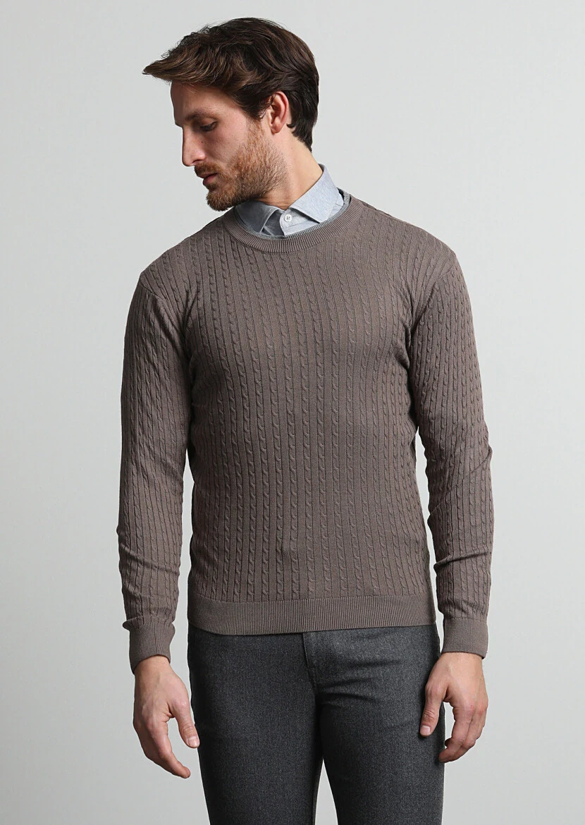 Mink Knitwear Sweatshirt - 1
