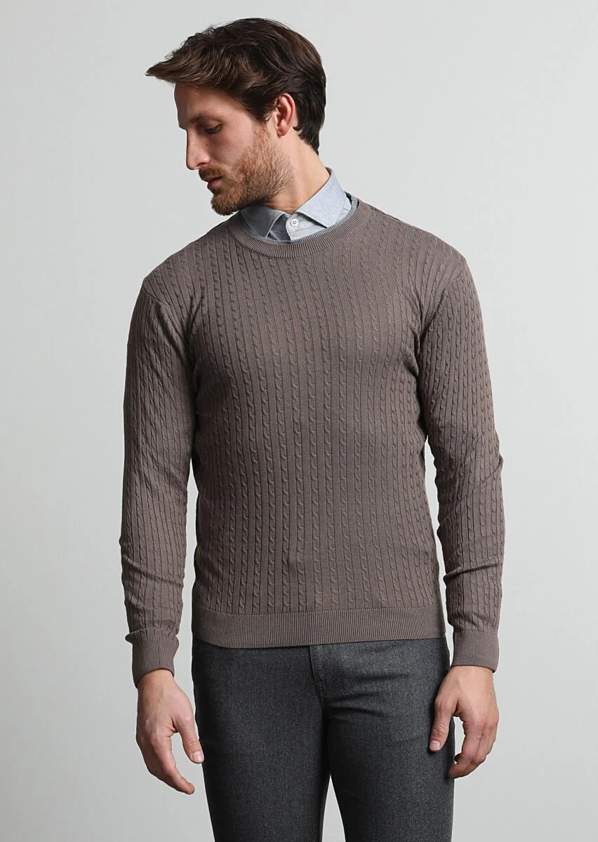 Mink Knitwear Sweatshirt - 1