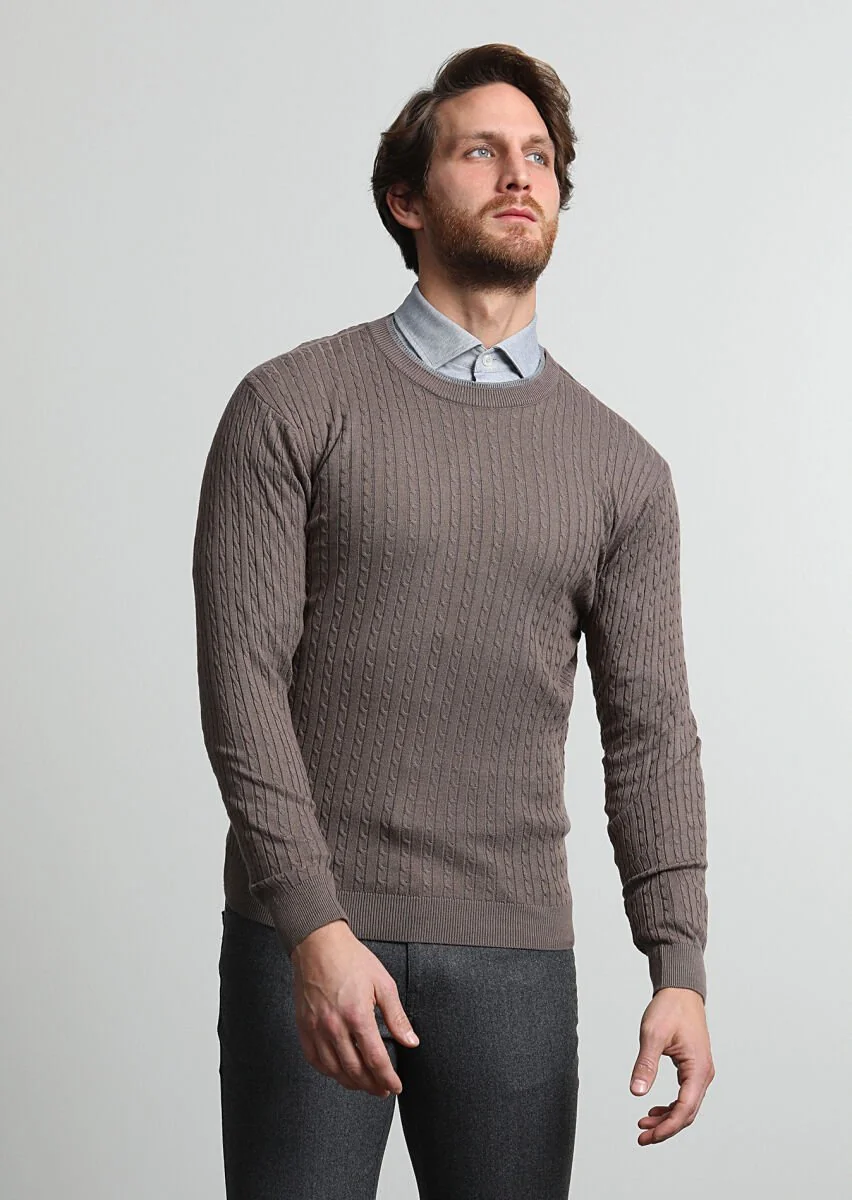 Mink Knitwear Sweatshirt - 3