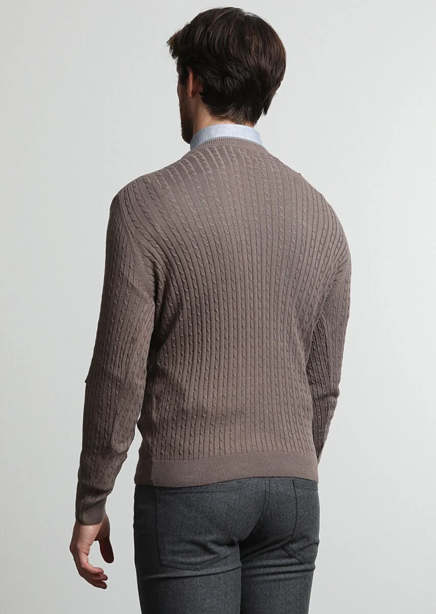 Mink Knitwear Sweatshirt - 4