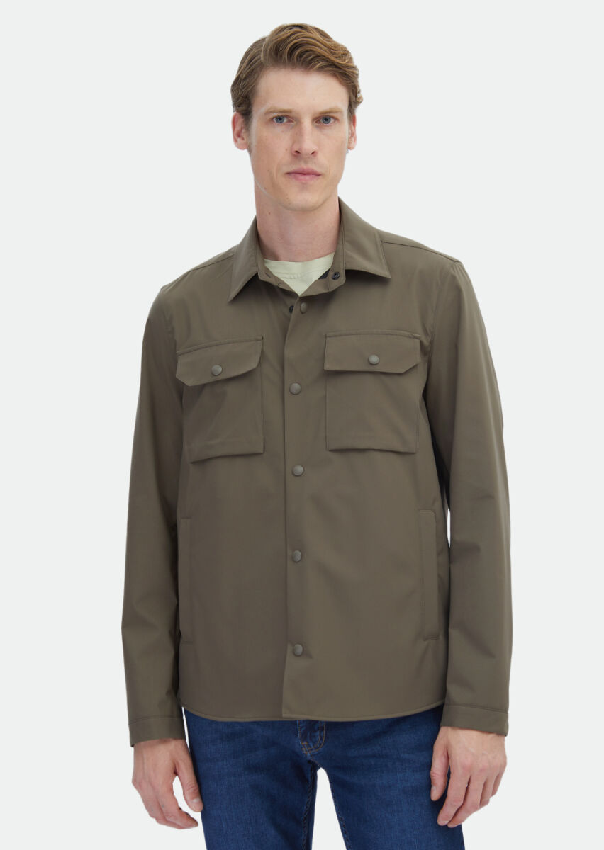Mink Regular Fit Lightweight Jacket - 1
