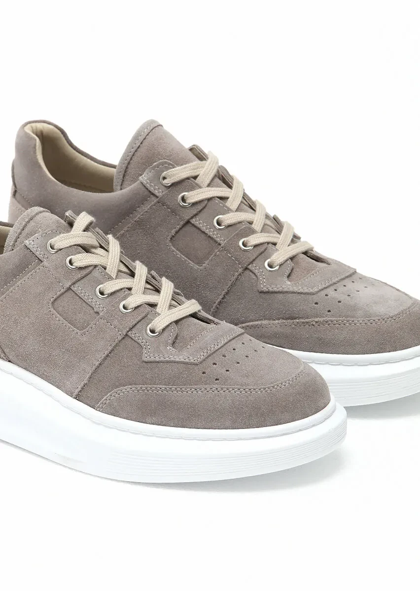 Mink Suede Sport Sneaker - 3