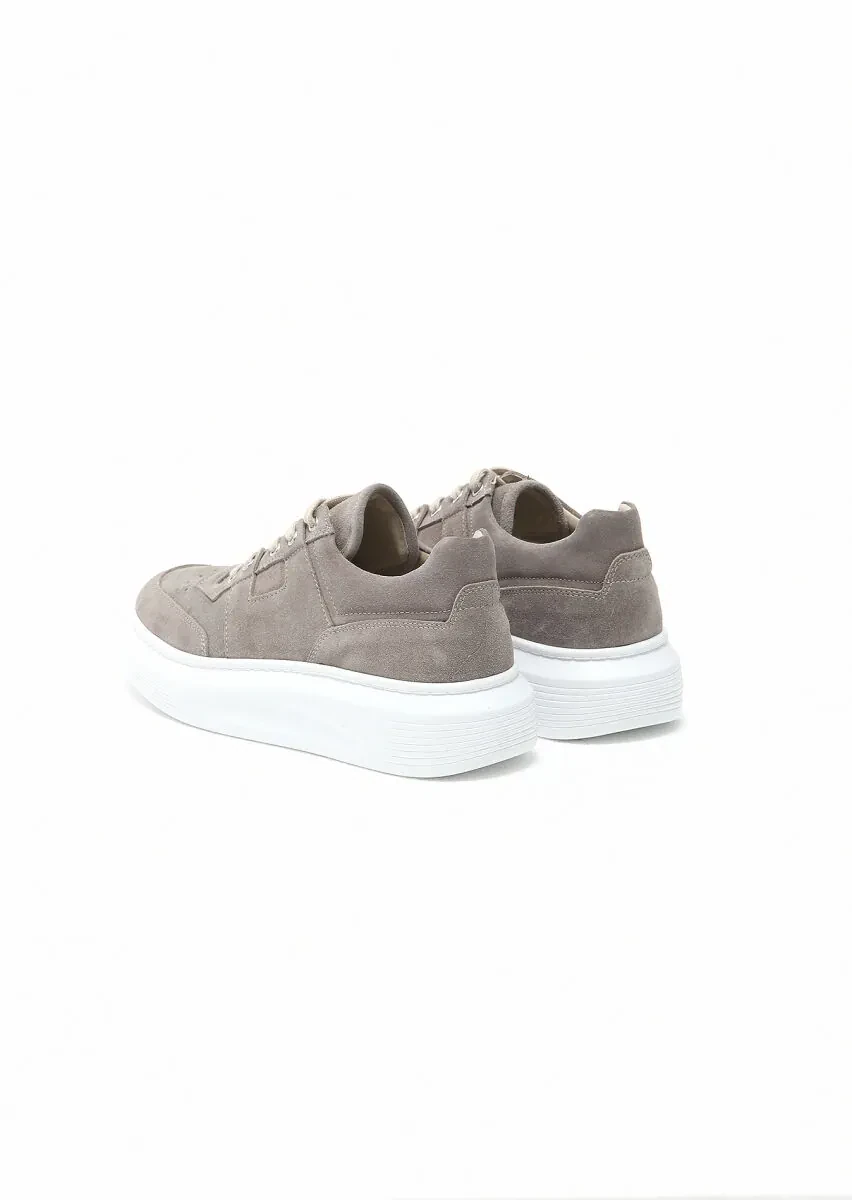 Mink Suede Sport Sneaker - 4