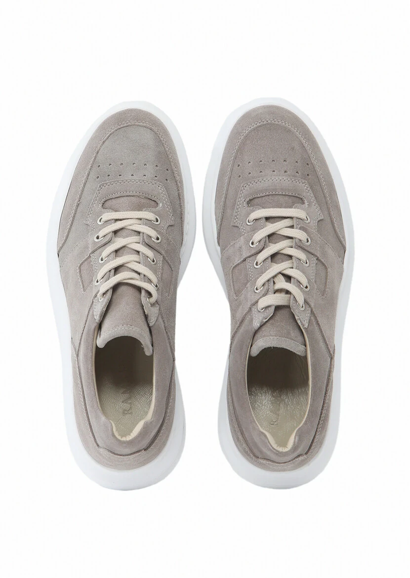 Mink Suede Sport Sneaker - 6
