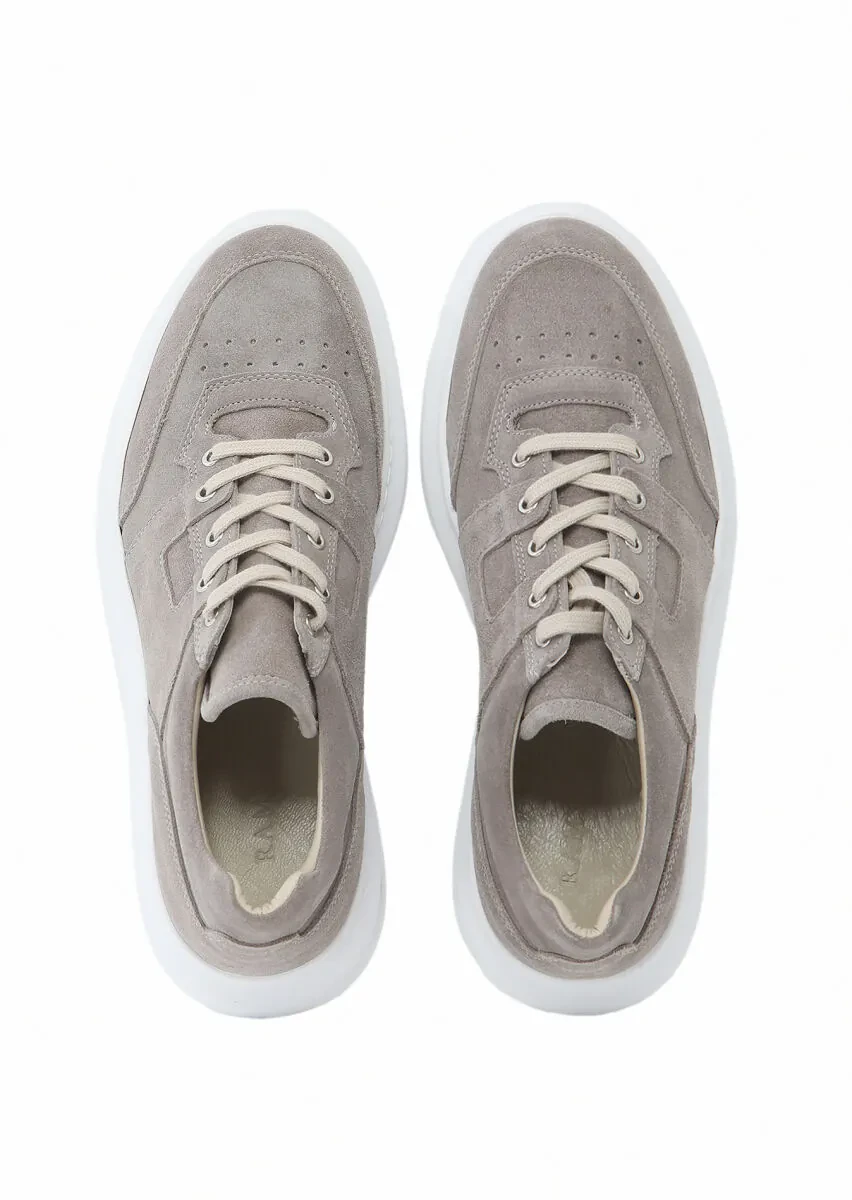 Mink Suede Sport Sneaker - 6