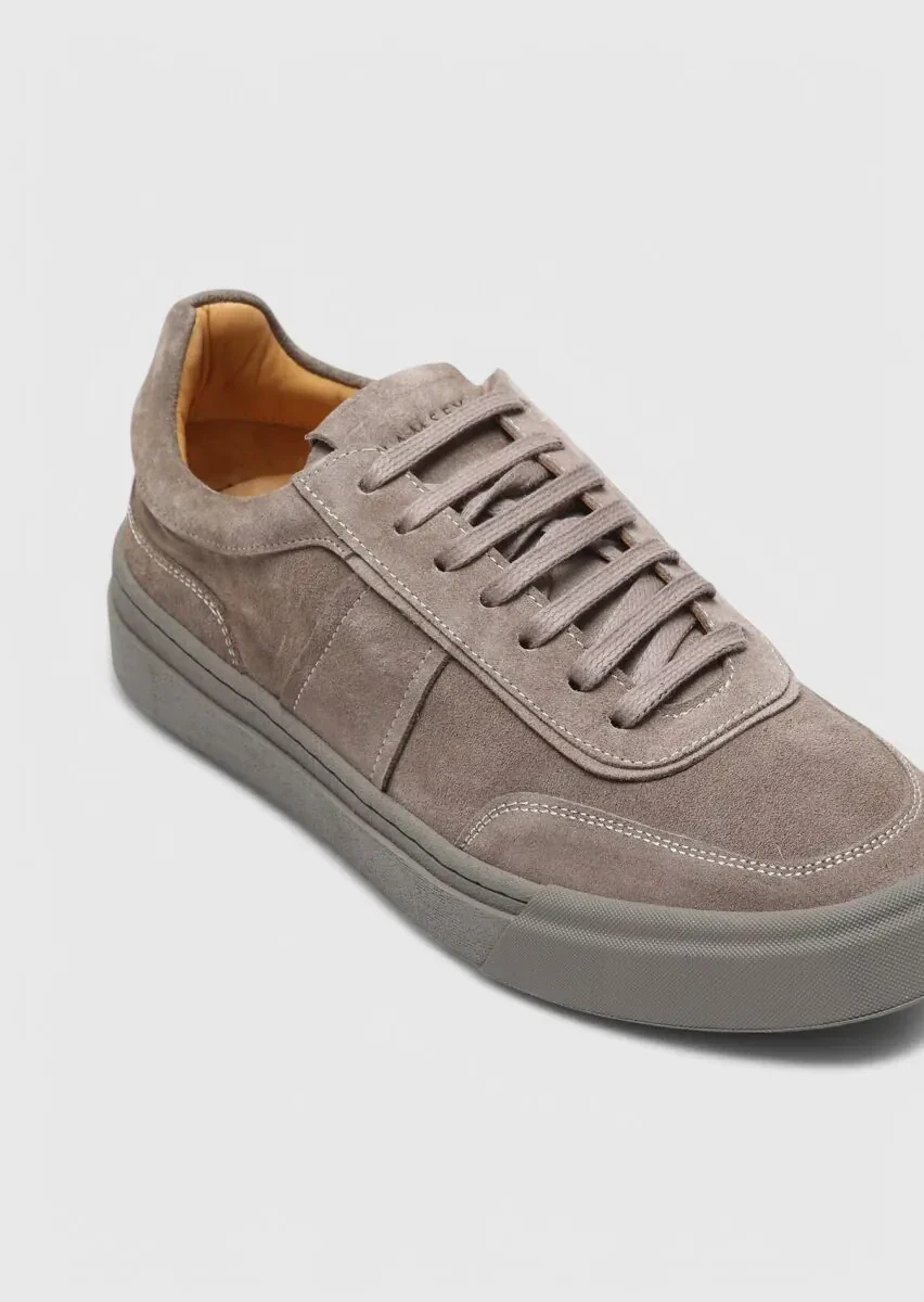 Mink Suede Sport Sneaker - 2