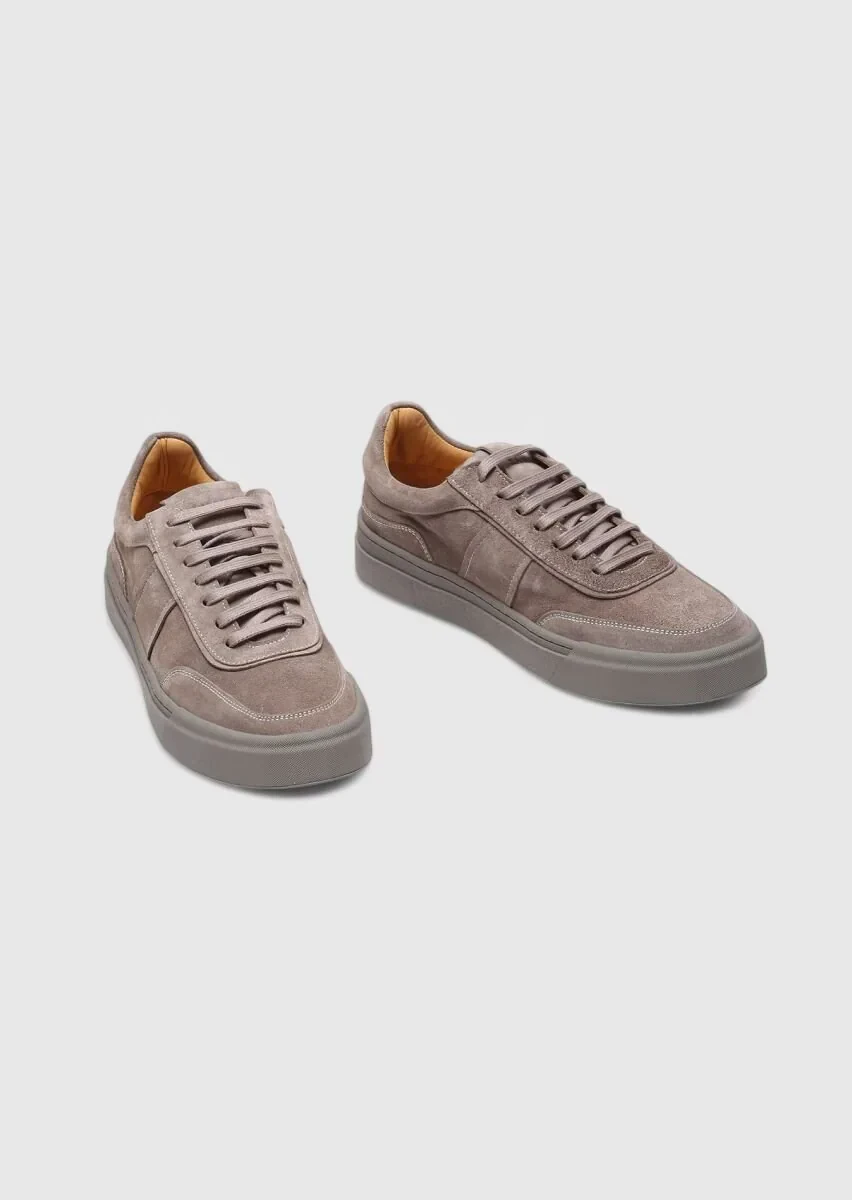 Mink Suede Sport Sneaker - 3