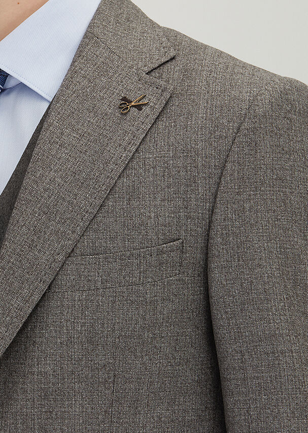 Mink Suit With Waistcoat - 5