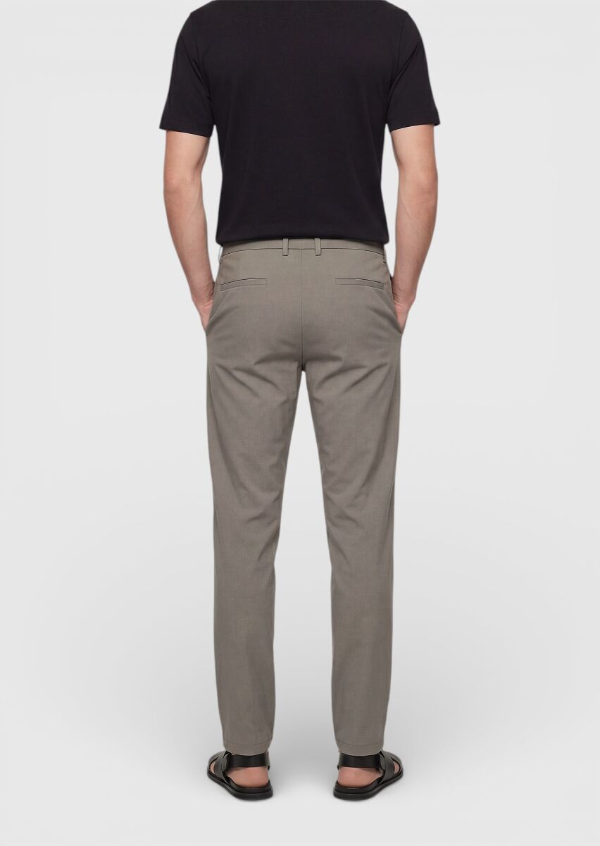 Mink Weaving Jogging Fit Casual Trousers - 4