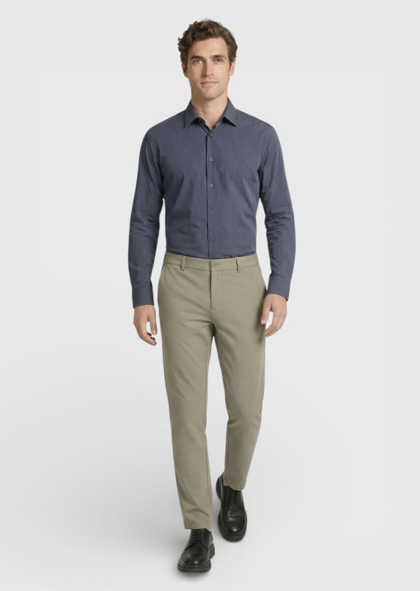 Mink Weaving Jogging Fit Casual Trousers - 2