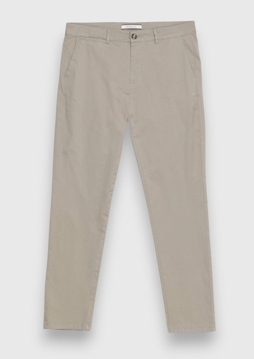 Mink Weaving Regular Fit Casual Cotton Blended Trousers - 5