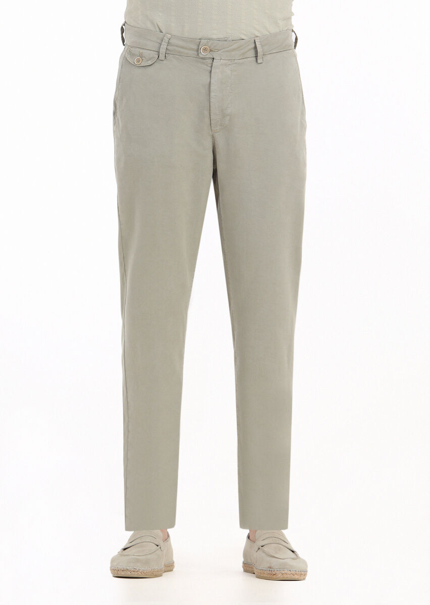 Mink Weaving Regular Fit Casual Trousers - 2