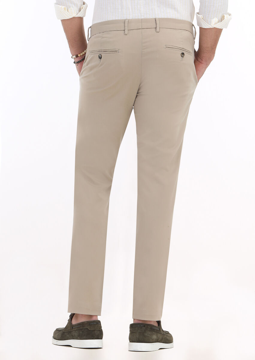 Mink Weaving Regular Fit Casual Trousers - 4