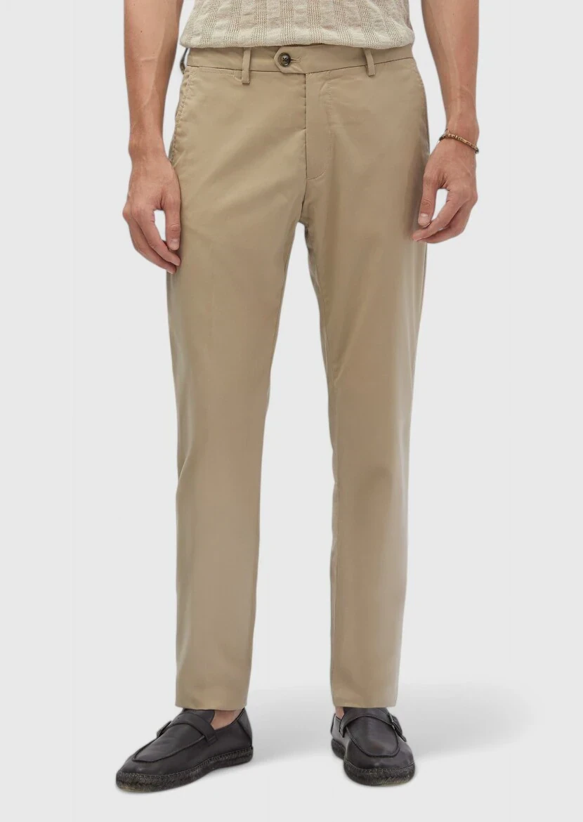 Mink Weaving Regular Fit Casual Trousers 