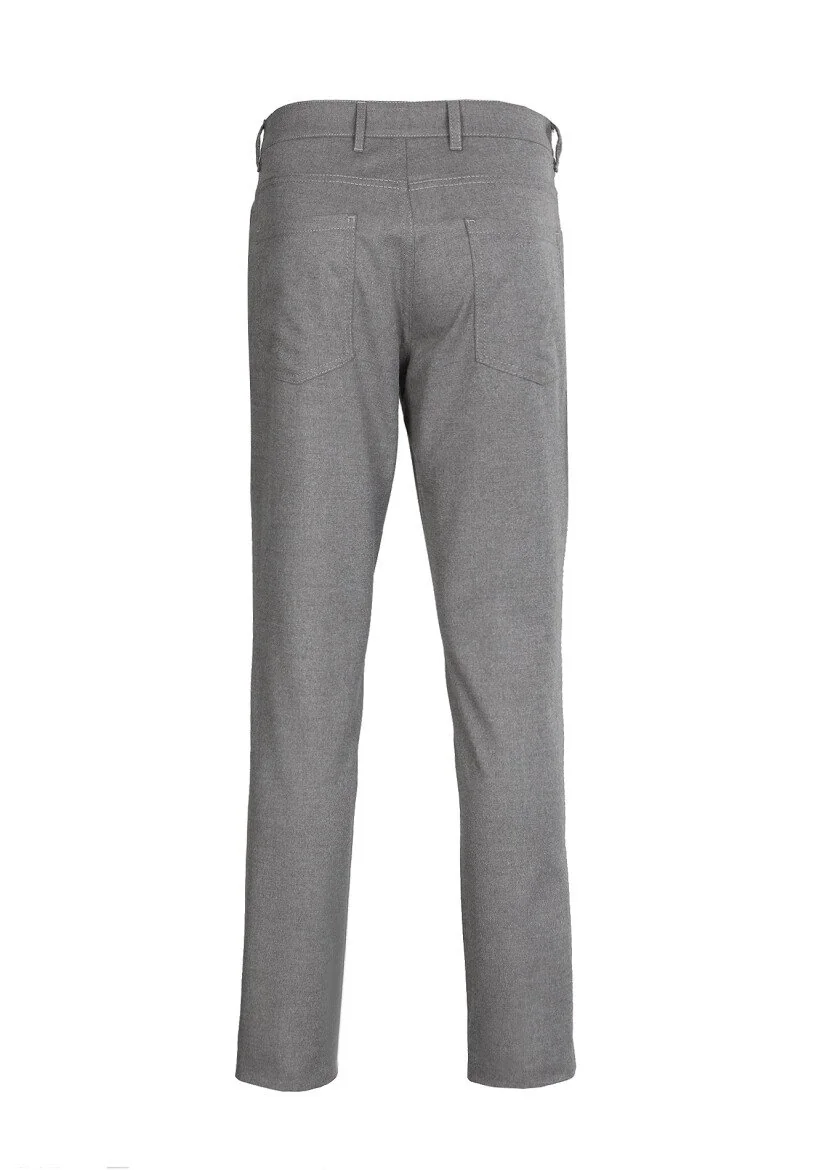 Mink Weaving Slim Fit Casual Trousers - 7