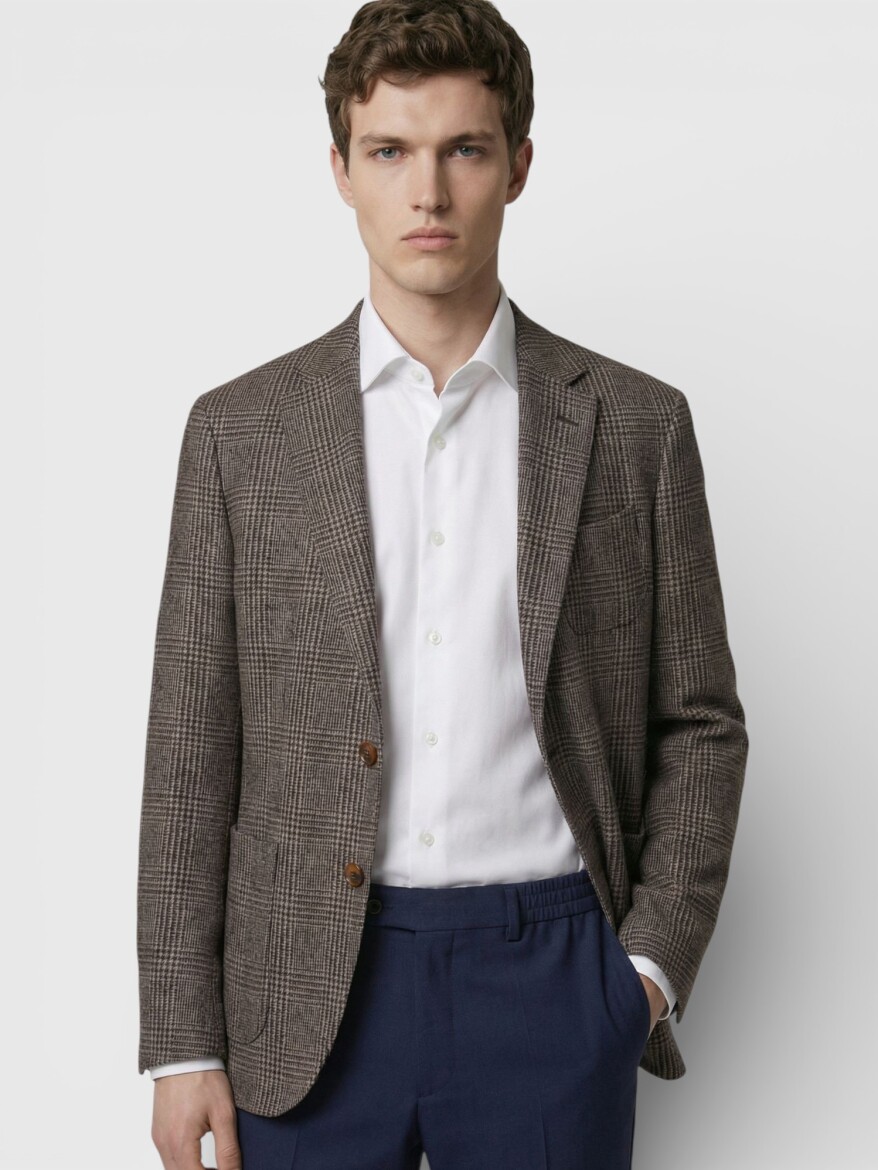 Mink Wool Blended Jacket - RAMSEY
