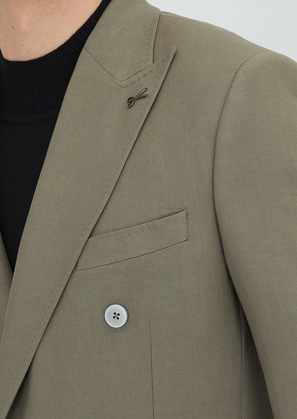 Mink Zeroweight Slim Fit Wool Blended Jacket - 3