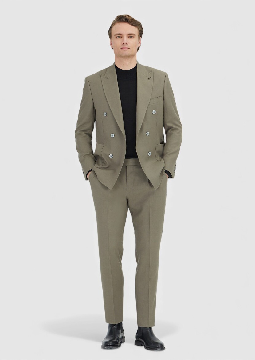 Mink Zeroweight Slim Fit Wool Blended Jacket - RAMSEY