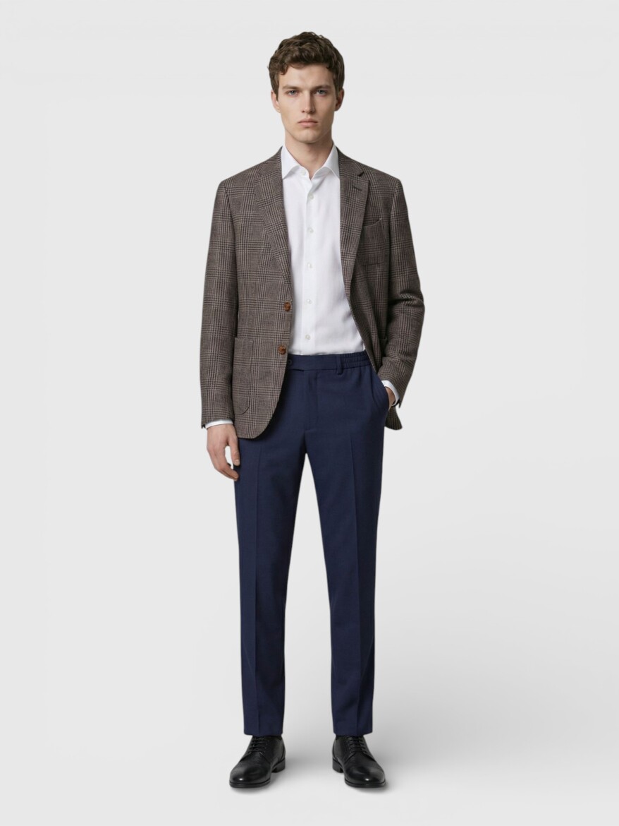 Mink Zeroweight Slim Fit Wool Blended Jacket - 3