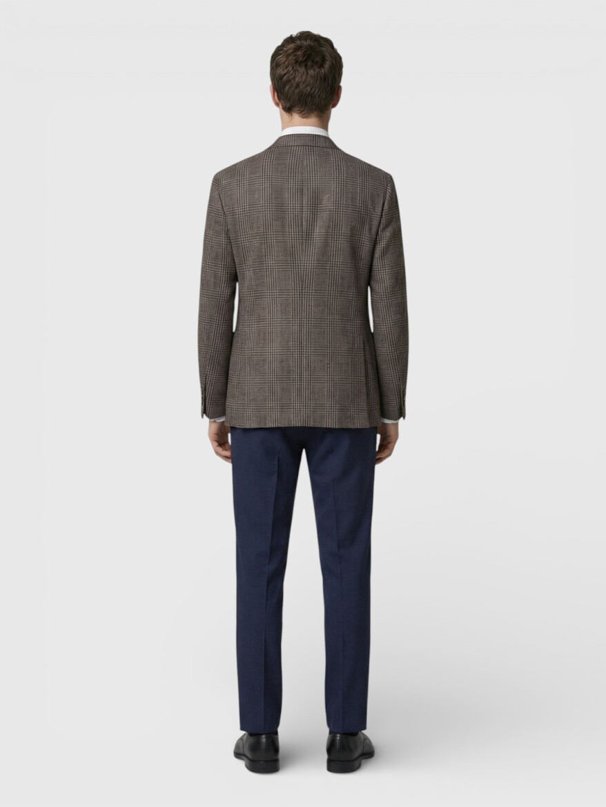 Mink Zeroweight Slim Fit Wool Blended Jacket - 4