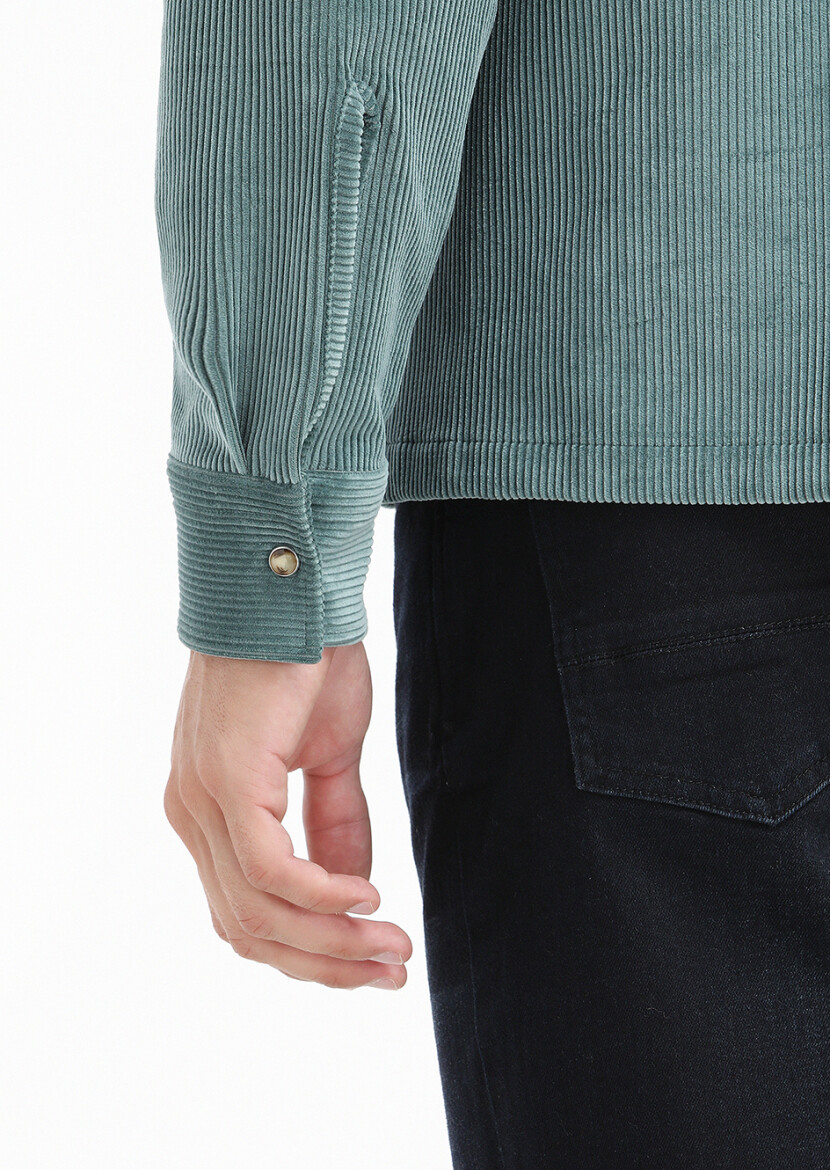 Mint Overshirt - 7
