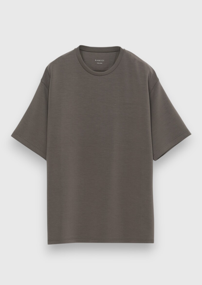 Mürdüm Düz Sweatshırt - 5