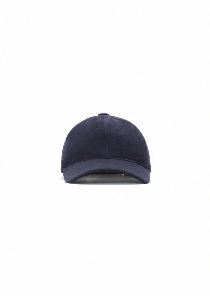 Navy Blue %100 Kaşmir Hat - 2