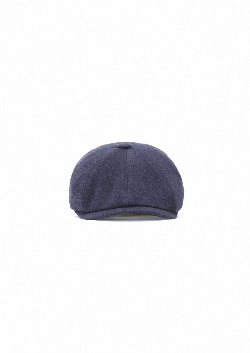 Navy Blue %100 Kaşmir Hat - 2