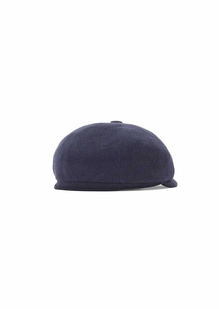 Navy Blue %100 Kaşmir Hat - 4