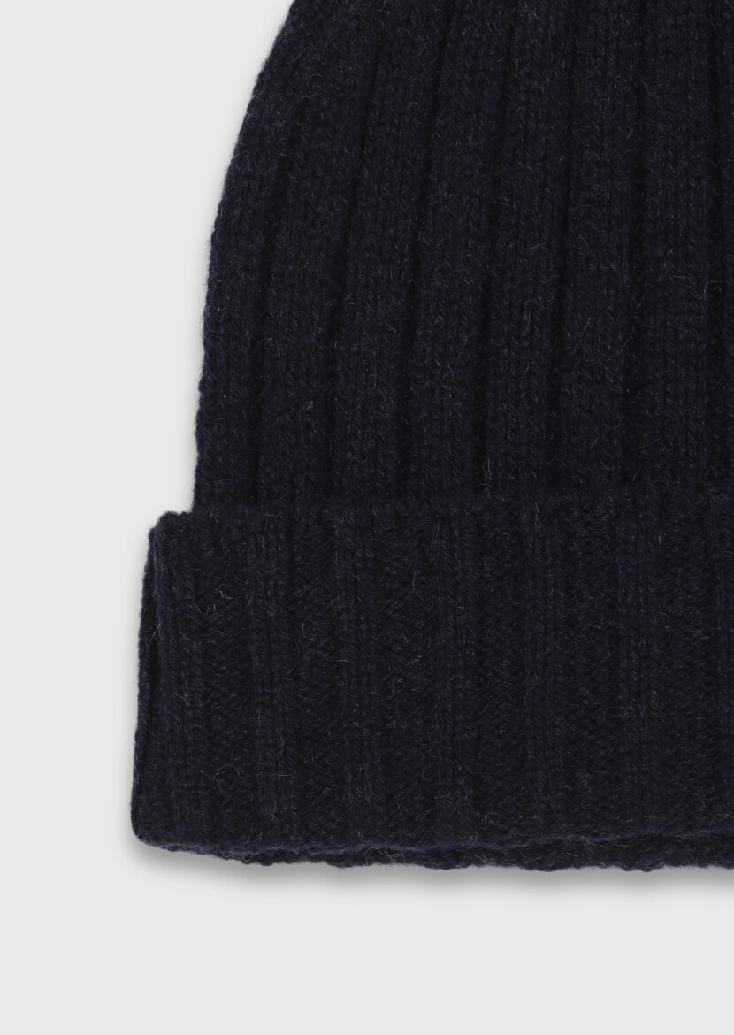 Navy Blue %100 Kaşmir Hat - RAMSEY