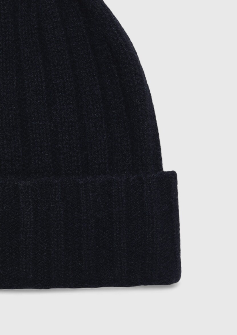 Navy Blue %100 Kaşmir Hat - RAMSEY