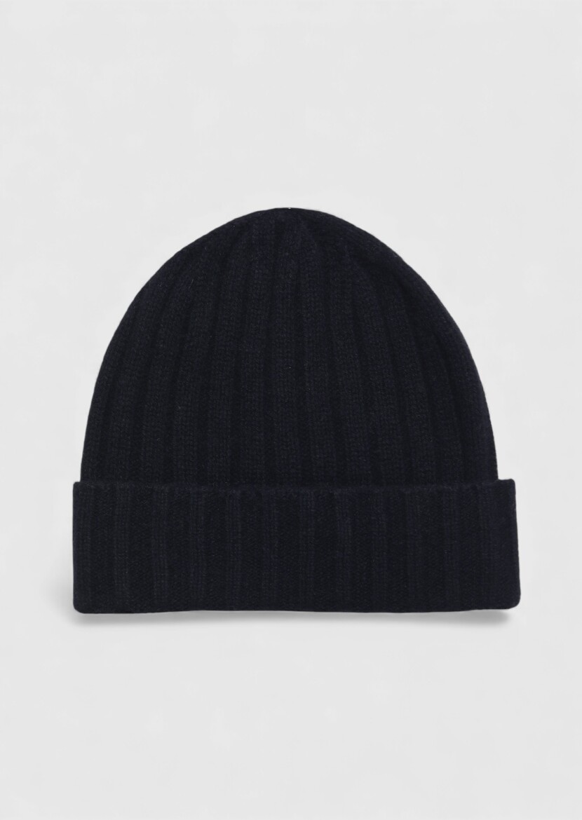 Navy Blue %100 Kaşmir Hat - RAMSEY