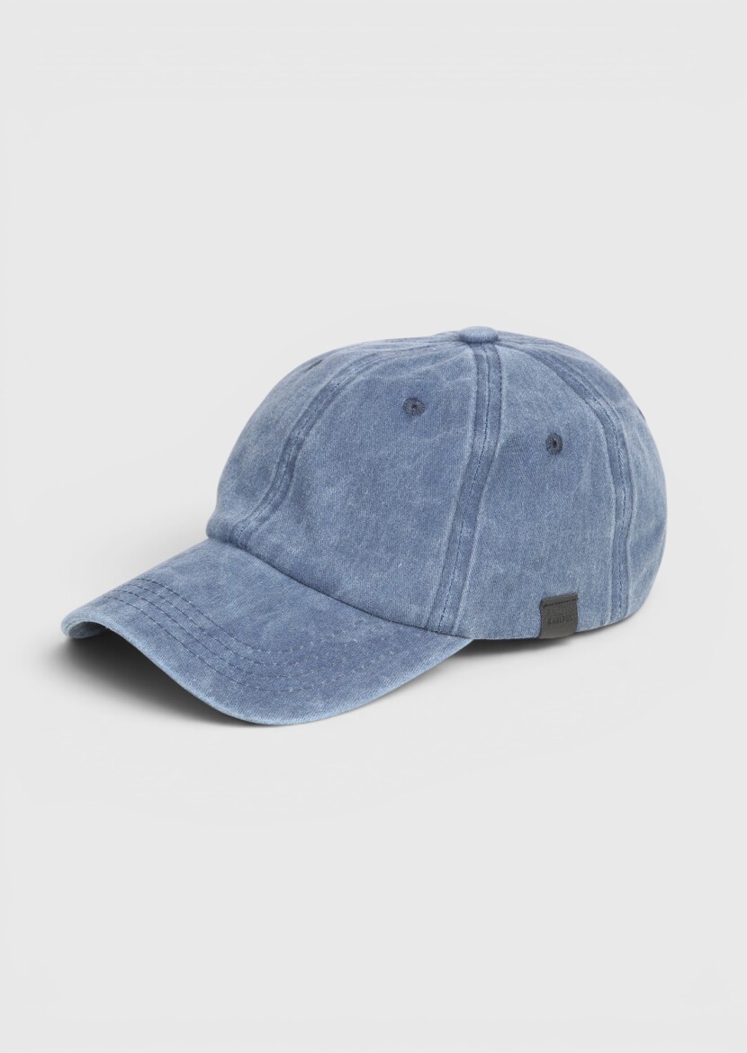 Navy Blue %100 Pamuk Hat 