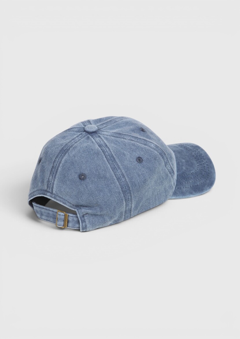 Navy Blue %100 Pamuk Hat - RAMSEY