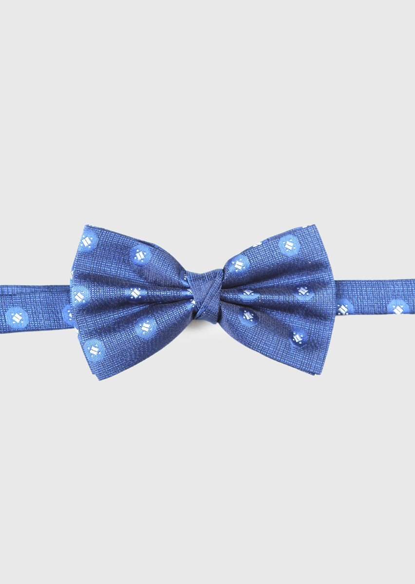 Navy Blue Bow Tie - 1