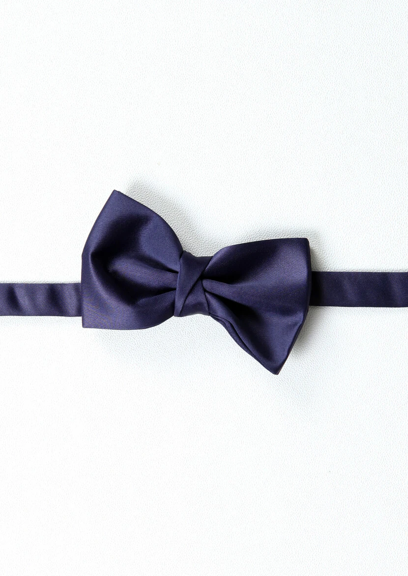 Navy Blue Bow Tie 