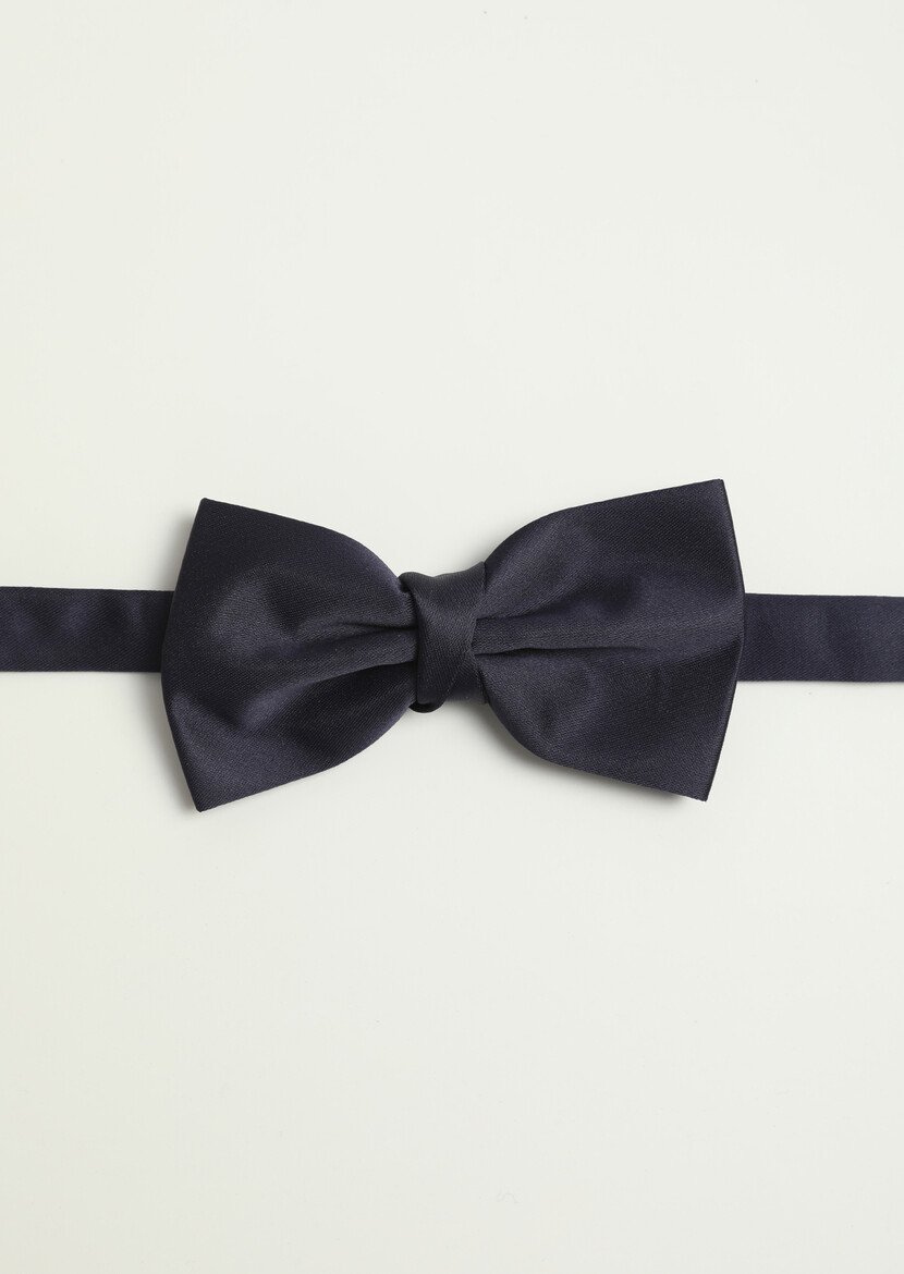 Navy Blue Bow Tie 