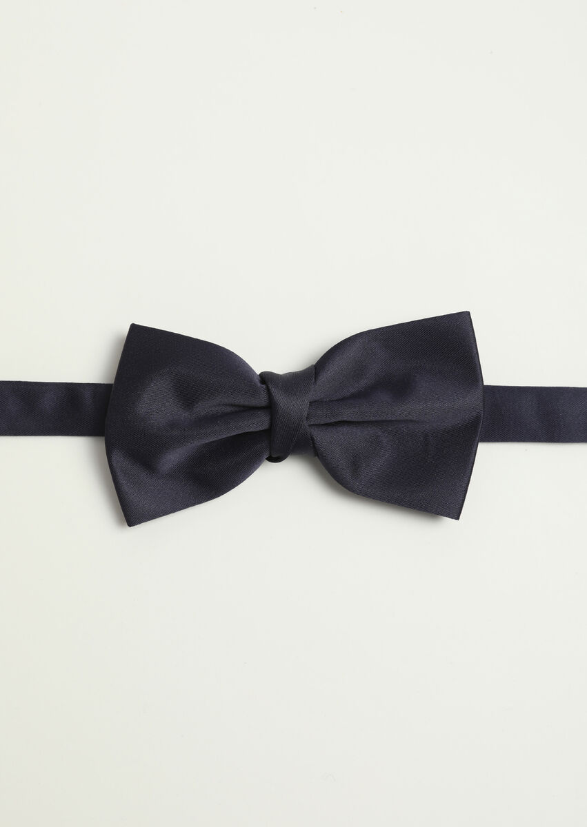 Navy Blue Bow Tie - 1