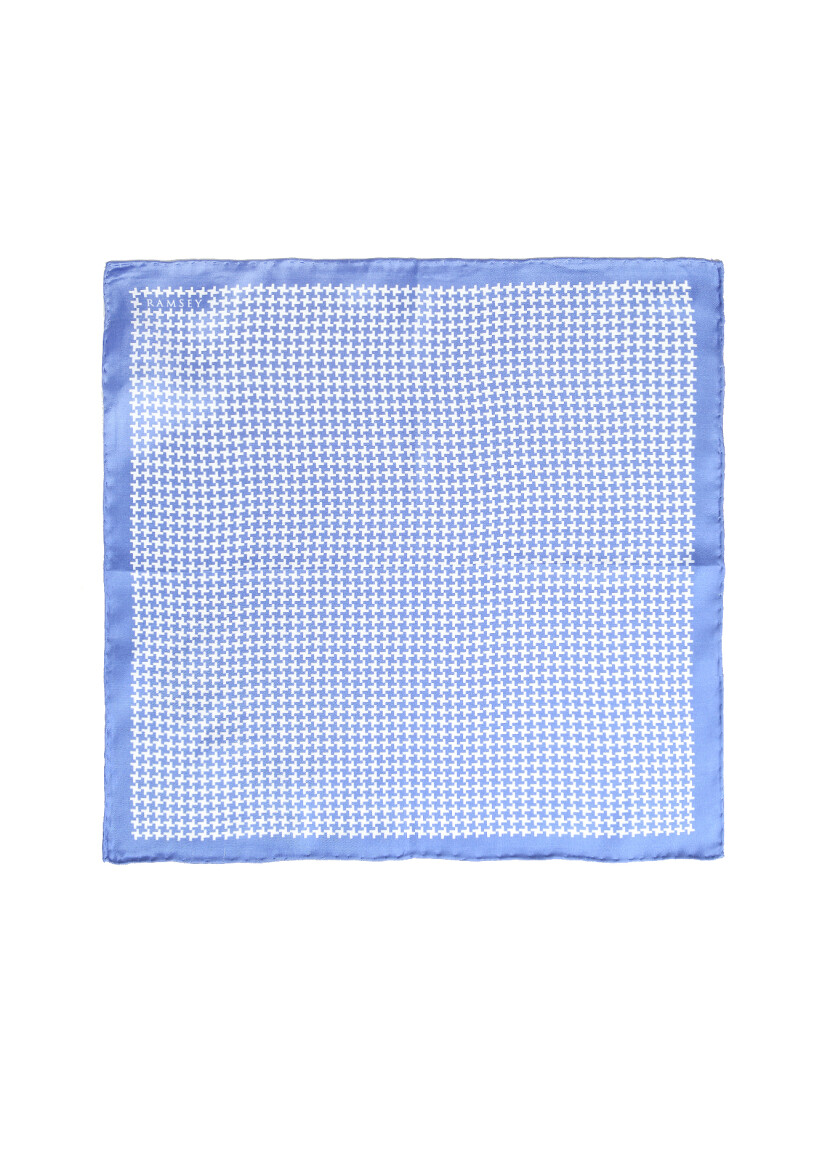 Navy Blue Handkerchief - RAMSEY