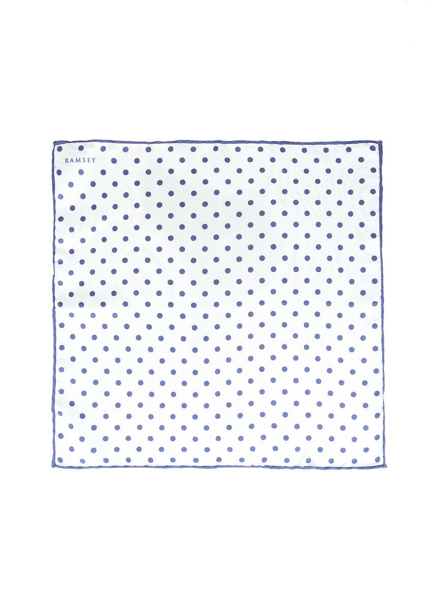 Navy Blue Handkerchief - 1