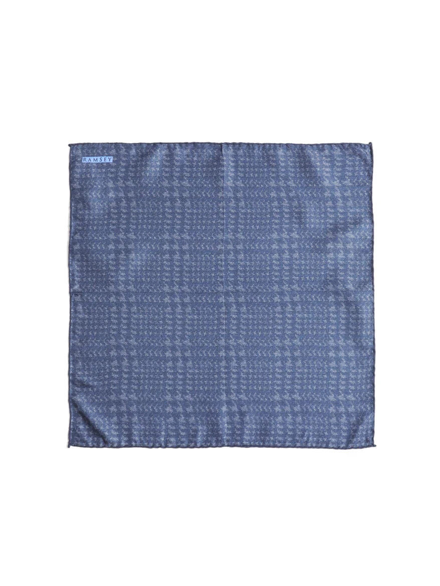 Navy Blue Handkerchief 
