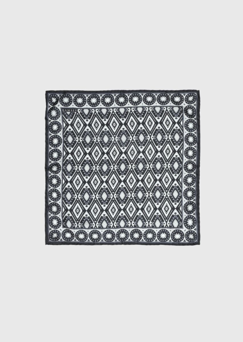 Navy Blue Handkerchief - 1