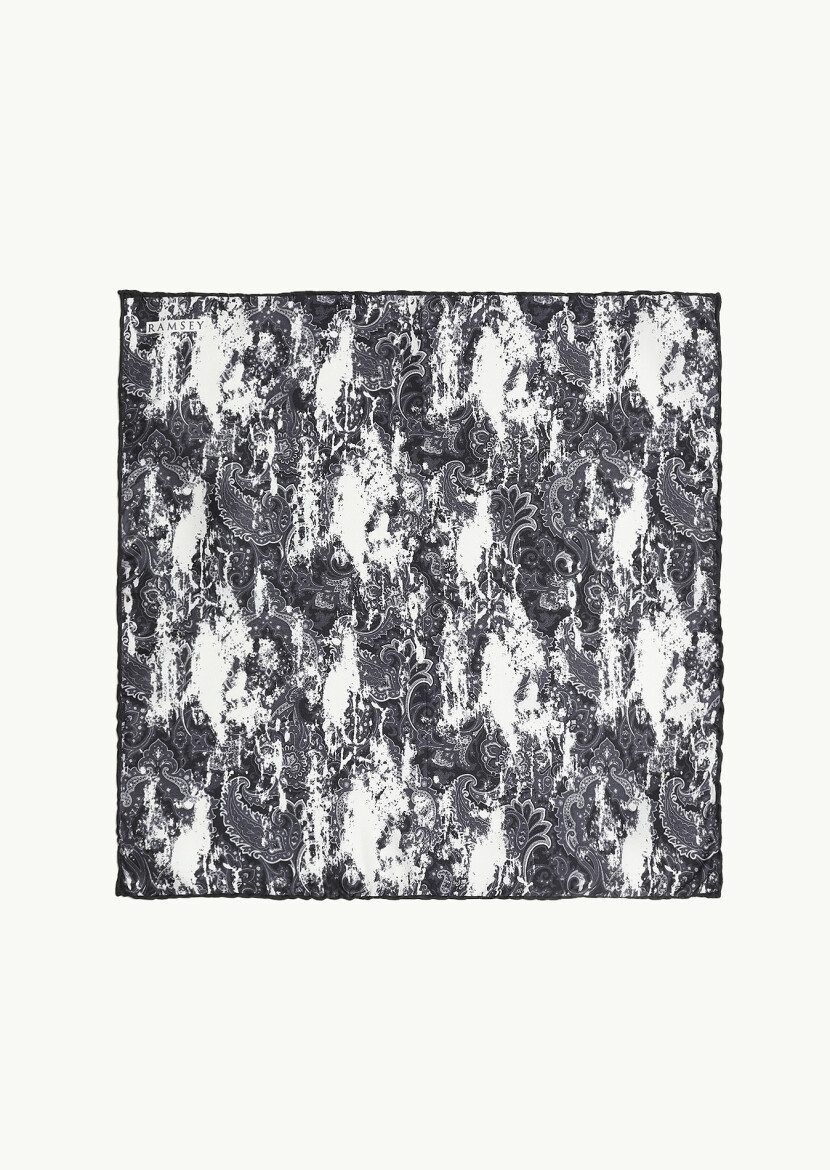 Navy Blue Handkerchief - RAMSEY