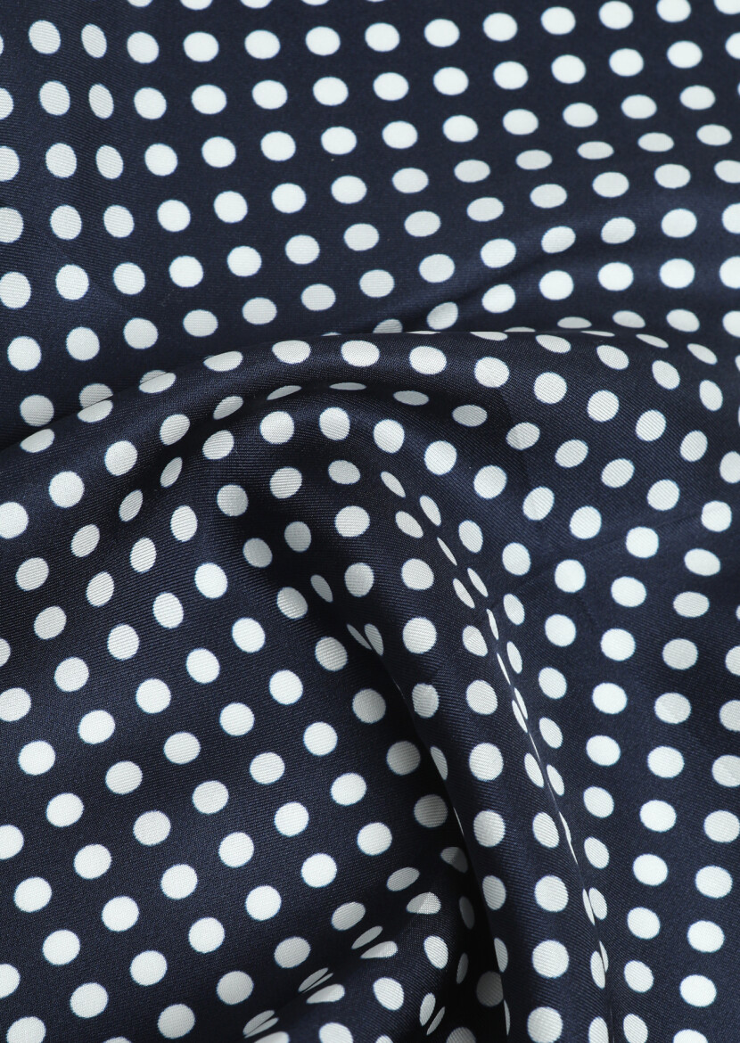 Navy Blue Handkerchief 