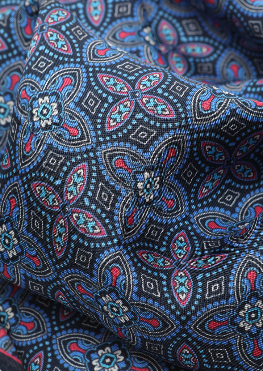 Navy Blue Handkerchief - 2