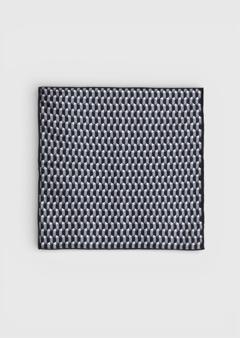 Navy Blue Handkerchief - RAMSEY