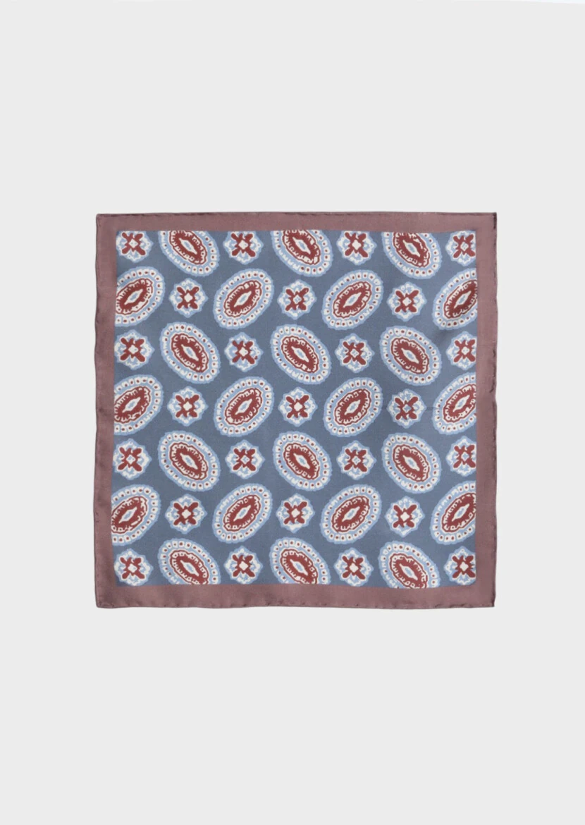 Navy Blue Handkerchief - RAMSEY