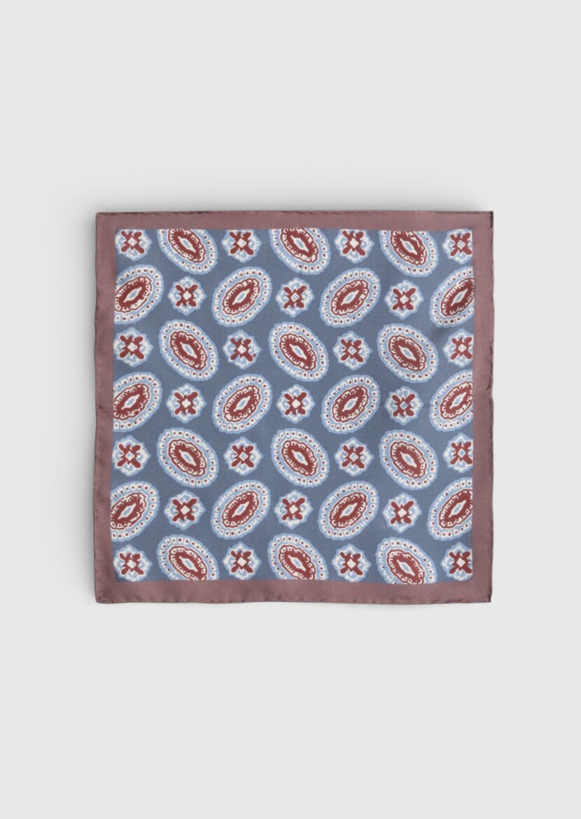 Navy Blue Handkerchief 