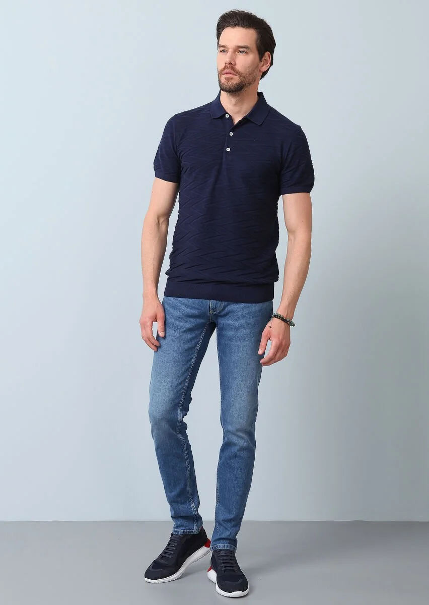 Navy Blue Knitwear - 3