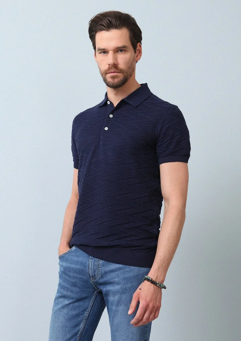 Navy Blue Knitwear - 4